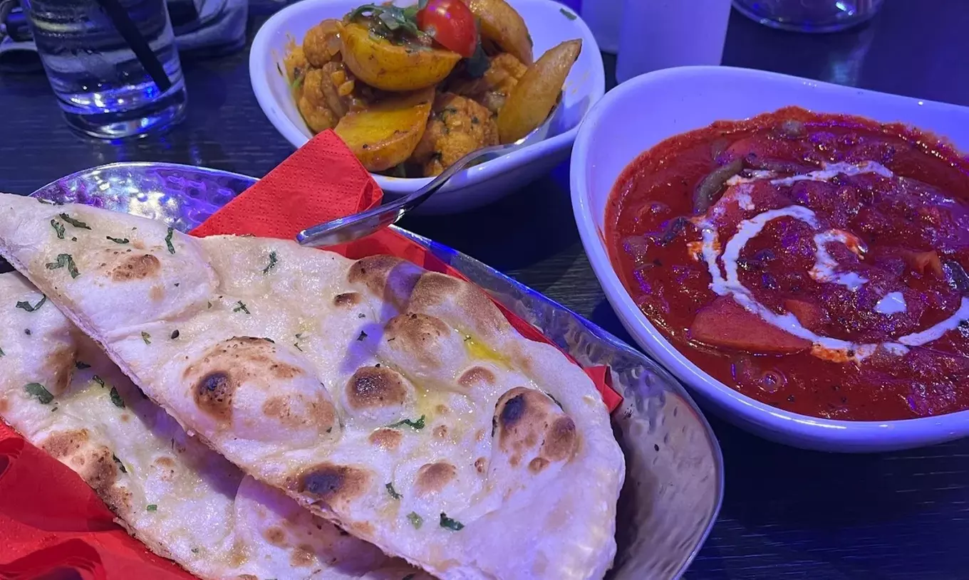 Authentic Two-Course Indian Meal with Drinks for Two or Four