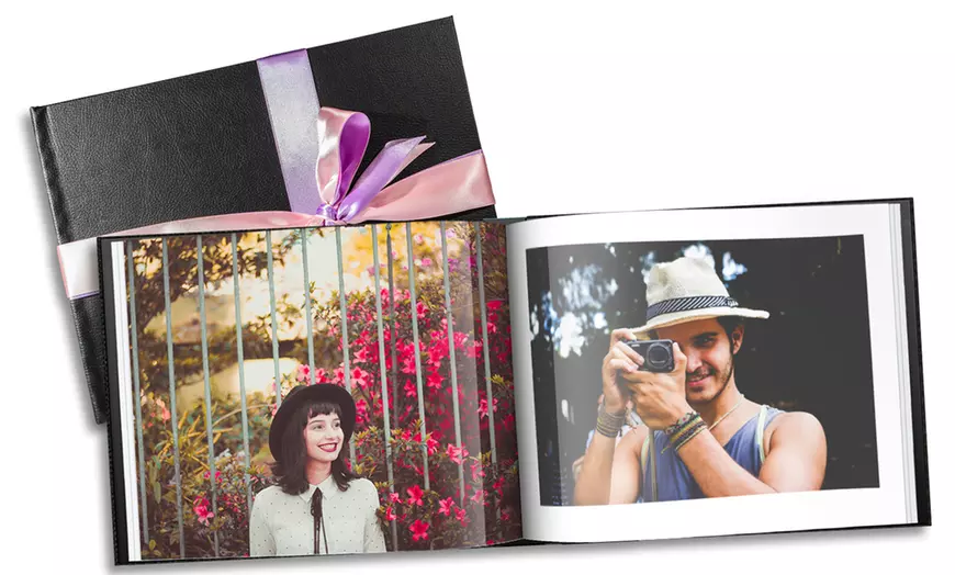 Image 3: Livre photo "Valentina" A4 : vos souvenirs en cuir et haute définition