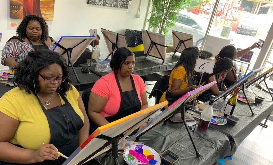 Image 2: Paint & Sip Classes – Atlanta