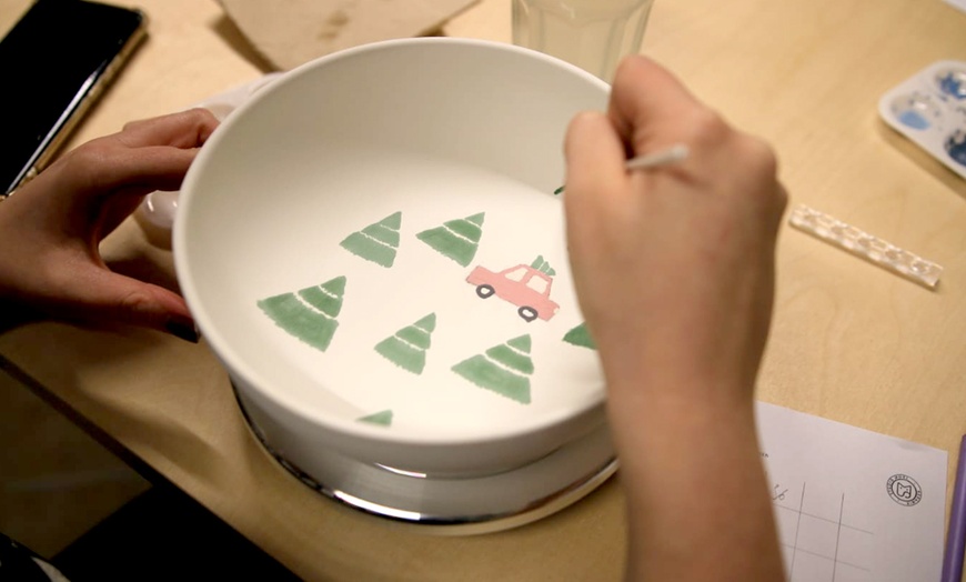 Image 3: Keramik bemalen für 2-8 Pers. inkl. Keramik, Farben, Glasur & Brand