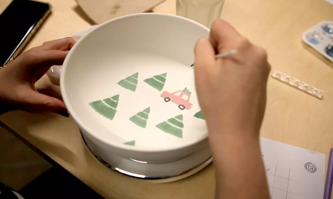 Keramik bemalen für 2-8 Pers. inkl. Keramik, Farben, Glasur & Brand