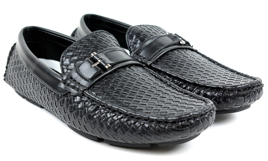 Image 5: Men's Perforated Loafers