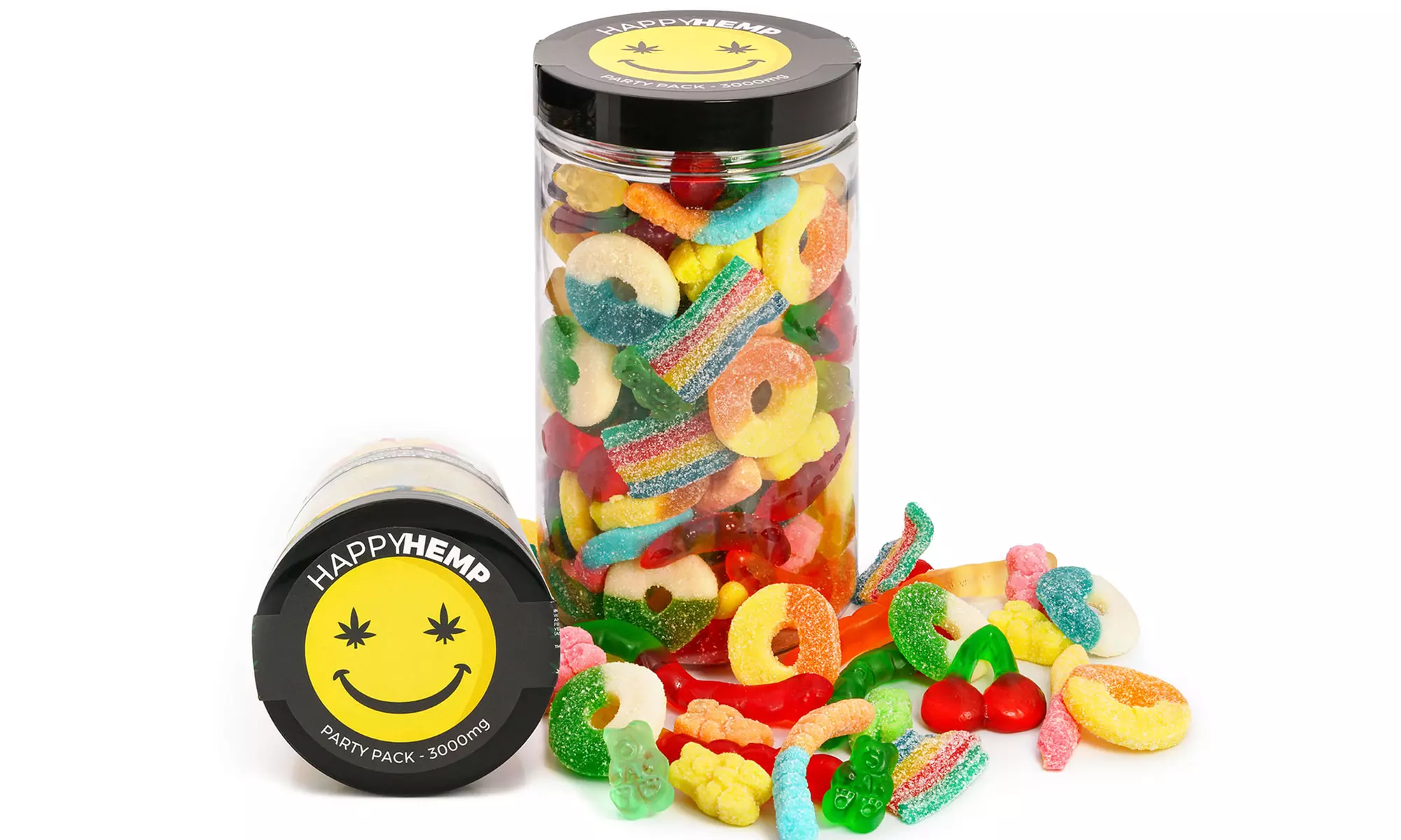 CBD Gummies Party Pack from Happy Hemp (3000mg) - Primary Image