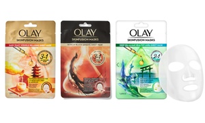 10 or 20-Pack Olay Skinfusion Sheet Masks