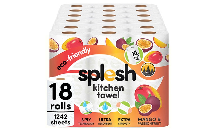 Image 2: Splesh Vanilla & Marshmallow Toilet Paper and Mango Kitchen Towel