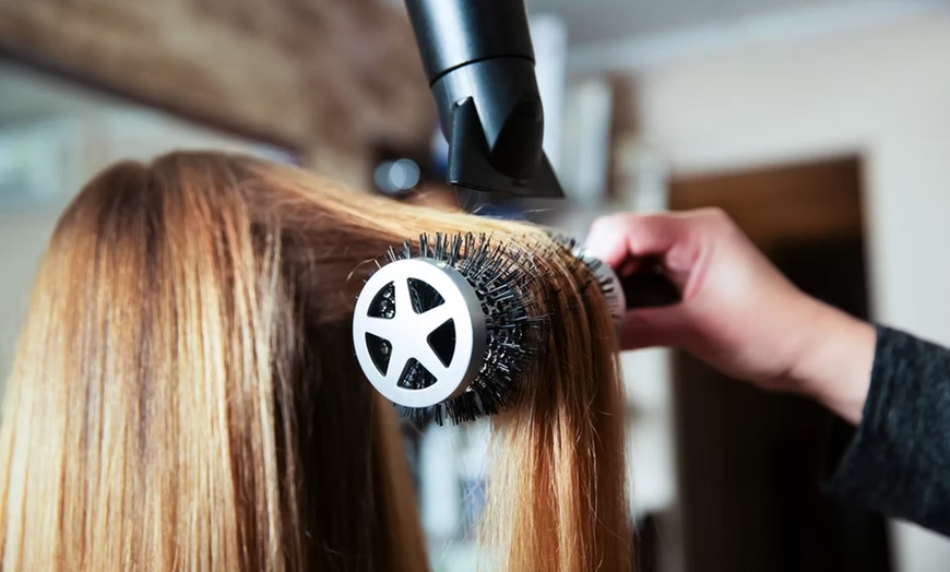 Image 5: Blowout+ Deep Conditioning, Single Process Color, / Highlights & More