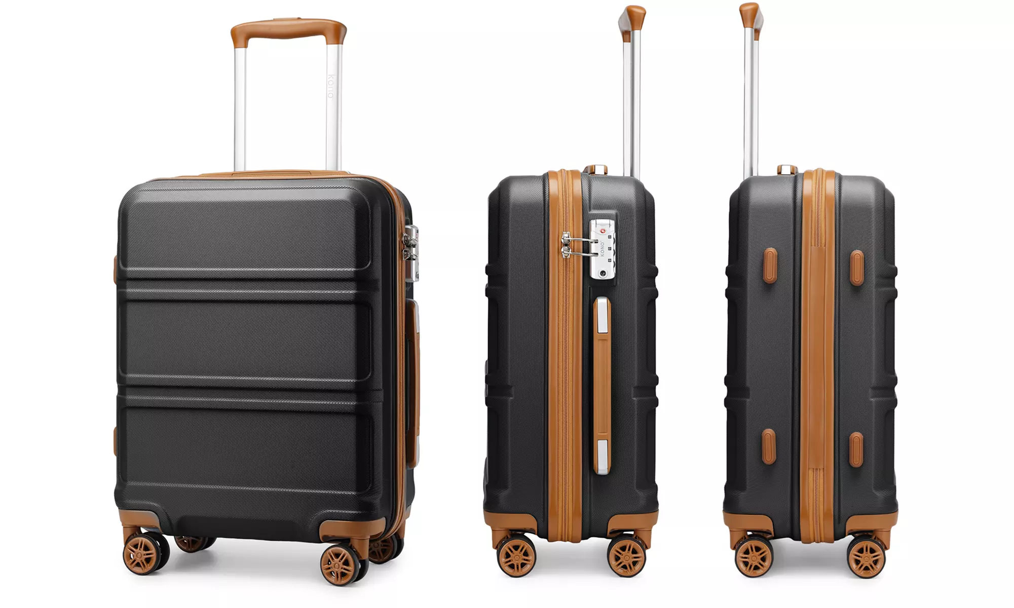 Three-Piece Suitcase and Holdall Bag Set