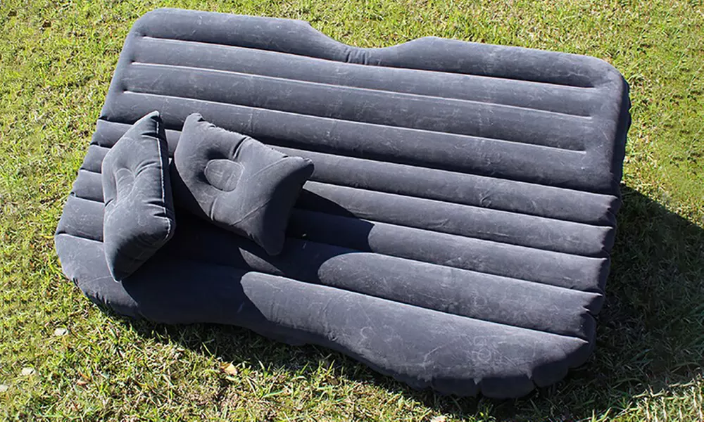 Aufblasbare Outdoor-Auto-Matratze inkl. Luftpumpe und Reparaturset - Second Medium