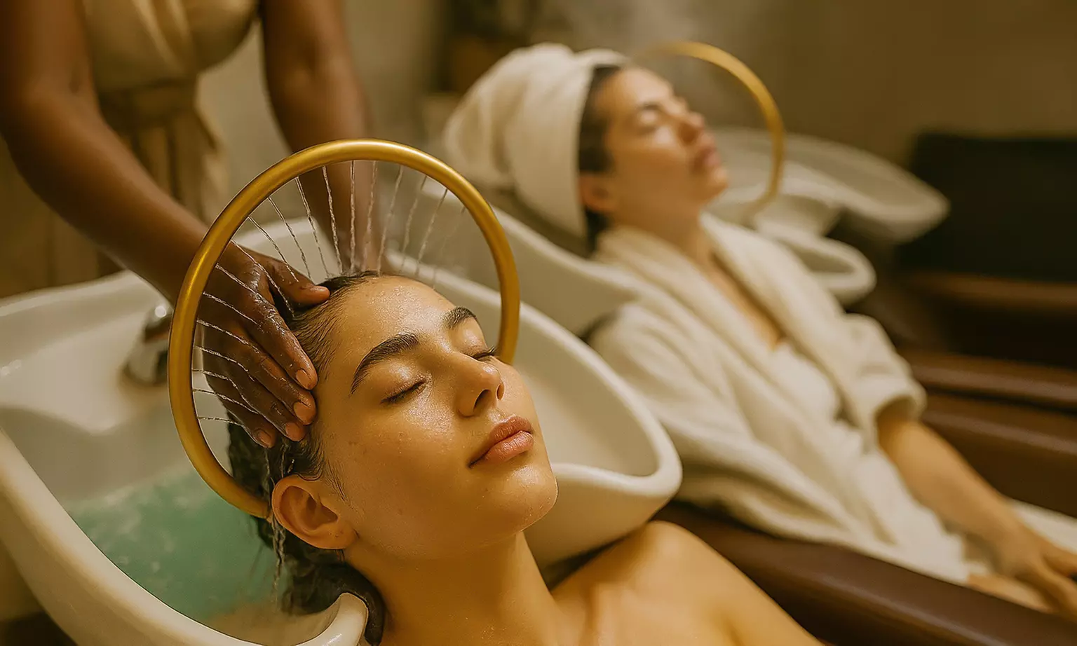 Unwind with a 60- or 90-Minute Classic Golden Head Spa Session at WT Victoria LLC (Up to 41% Off) - Primary Image