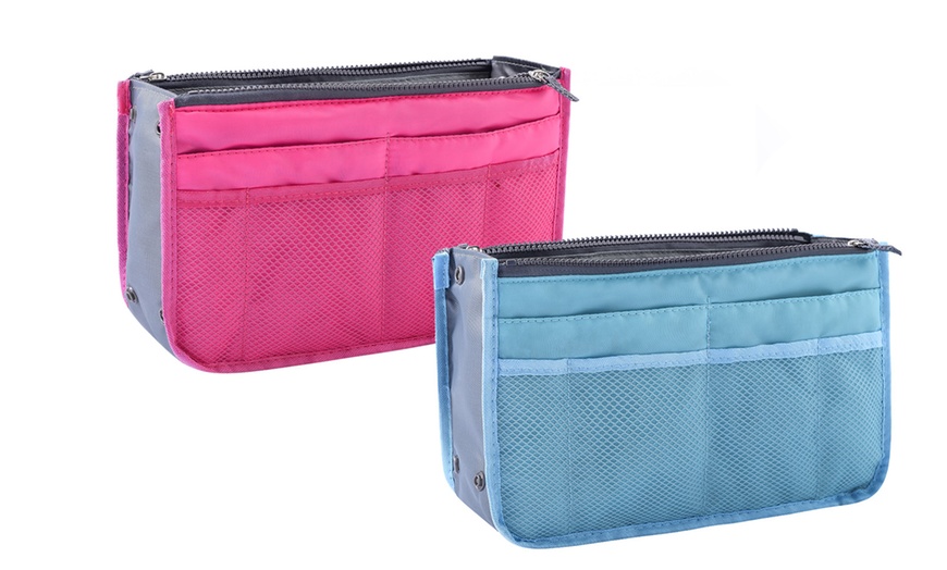 Image 13: 1 o 2 organizadores para bolso con múltiples compartimentos