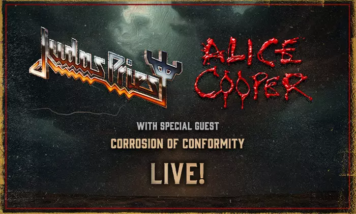 Judas Priest & Alice Cooper Live on October 18 at 6:45 p.m. - Primary Image
