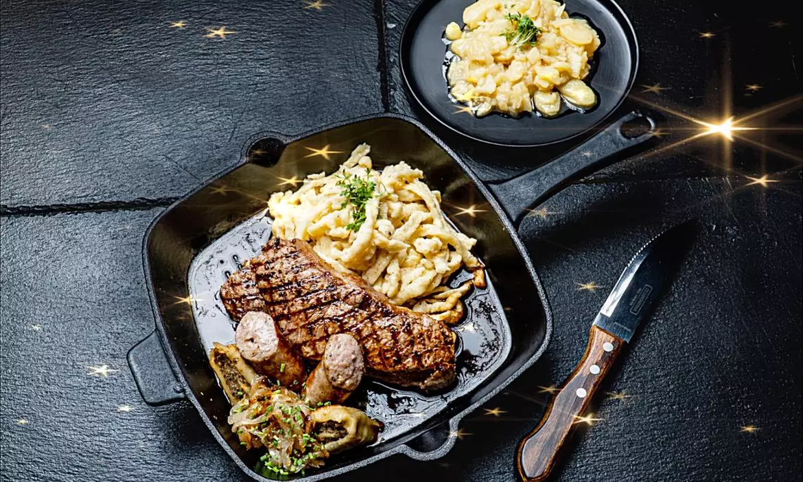 Schwäbisches 3-Gänge-Menü für 1 oder 2 Personen