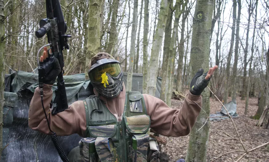 Image 1: Almere: 2,5 uur paintballen