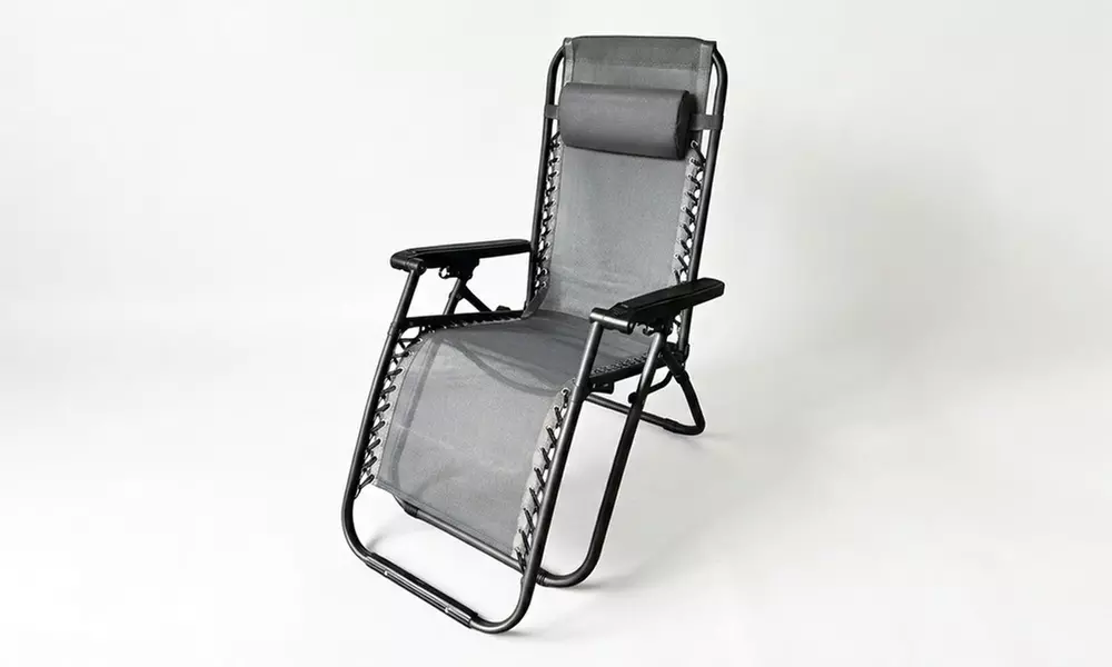 Sedia zero Gravity reclinabile con cuscino