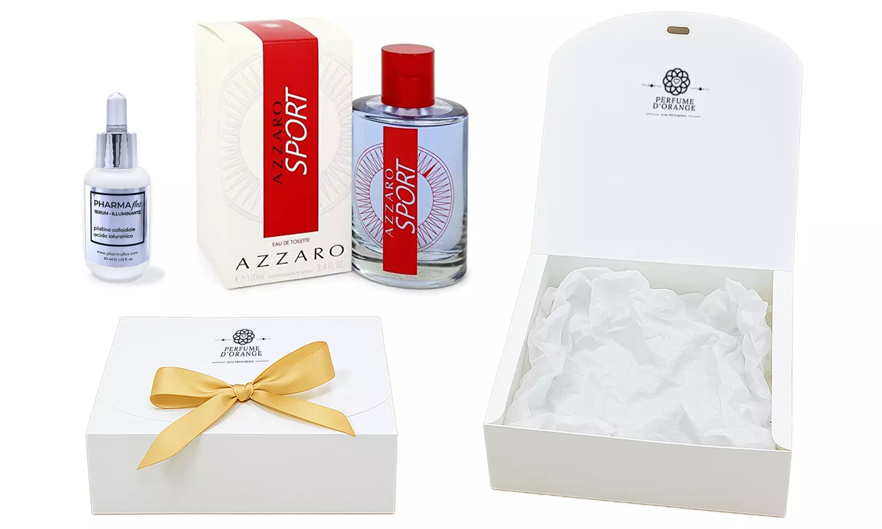Azzaro Herren-Duft und Gesichtsserum Geschenke-Set (bis 446,08€/1L)