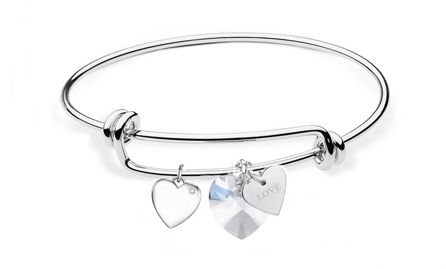 Image 6: Bracciali bangle realizzati con cristalli Swarovski®