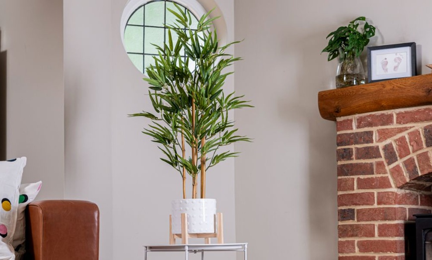 Image 3: Artificial Plants and Trees - Bamboo, Ficus, Olive and Palm
