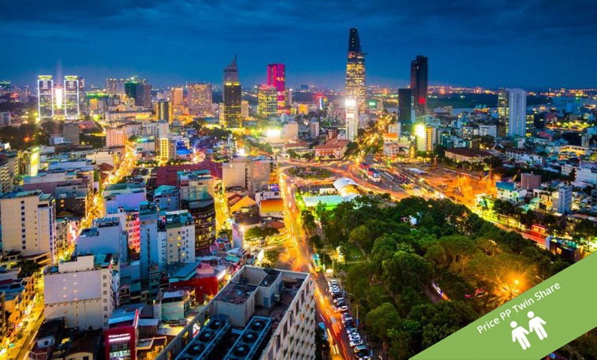 Image 1: 12-Day Vietnam and Cambodia Tour with Hotels, Cruise & Transfers