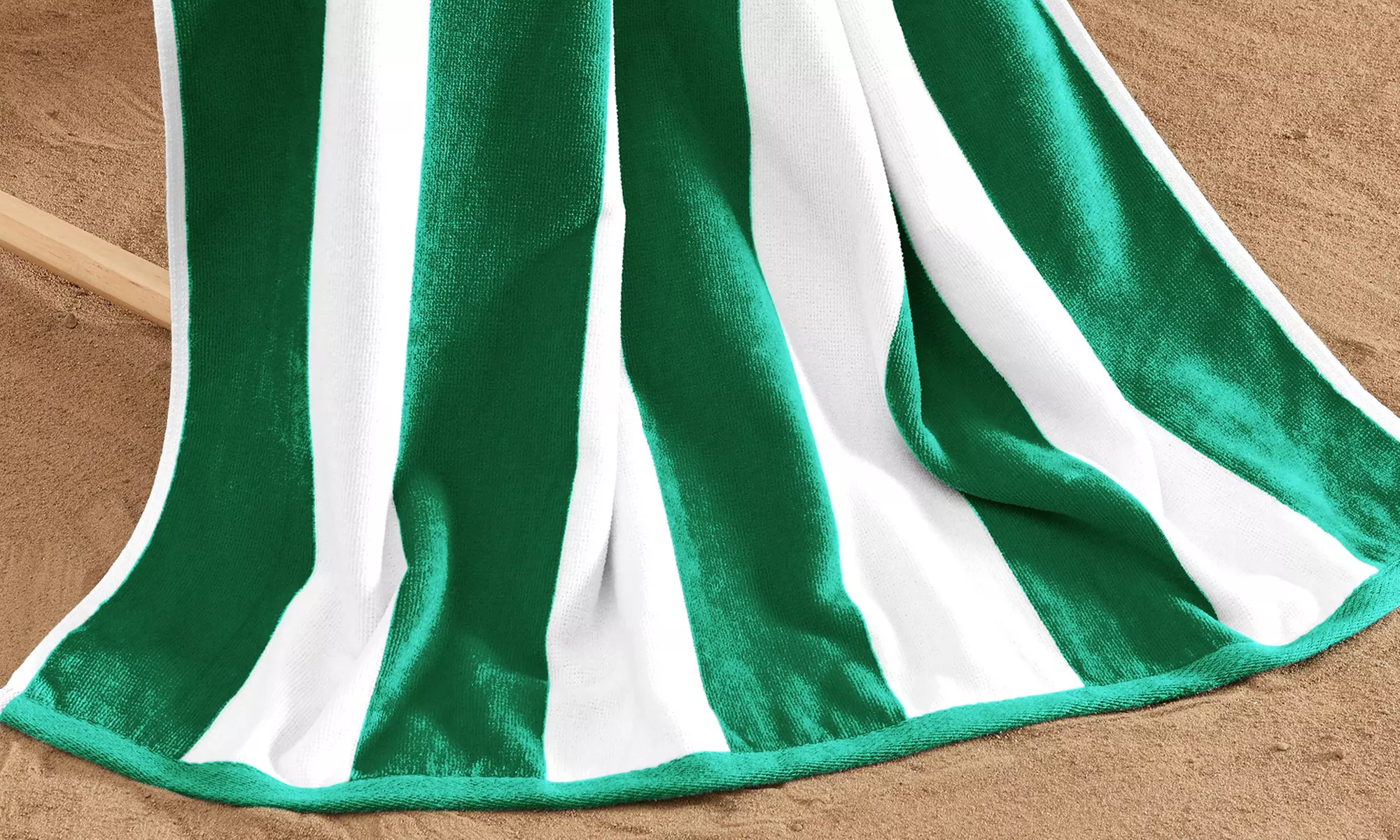 FreshFolds Four Pack Cotton Velour Beach Towels