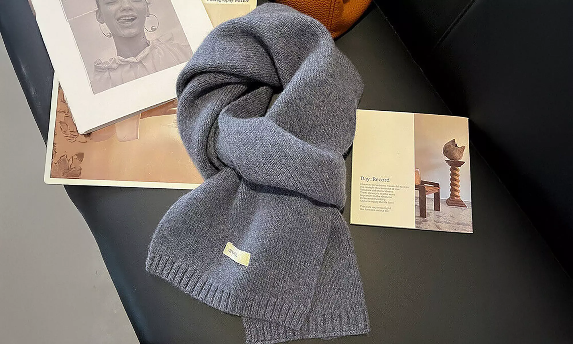 Warme Australische wollen sjaal