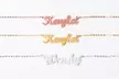 Custom 925 Sterling Silver Name Necklace at Justyling with Up To 89% Off - Image 4