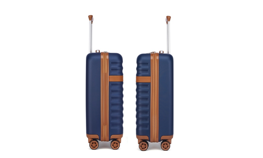 Image 32: 1x oder 3x Kono Hartschalen-Reisekoffer