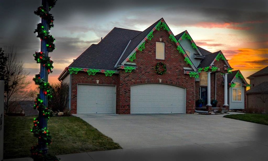 Image 12: Lights Provided:1 or 2 Story/Consult for Xmas Lights Bright Ideas 