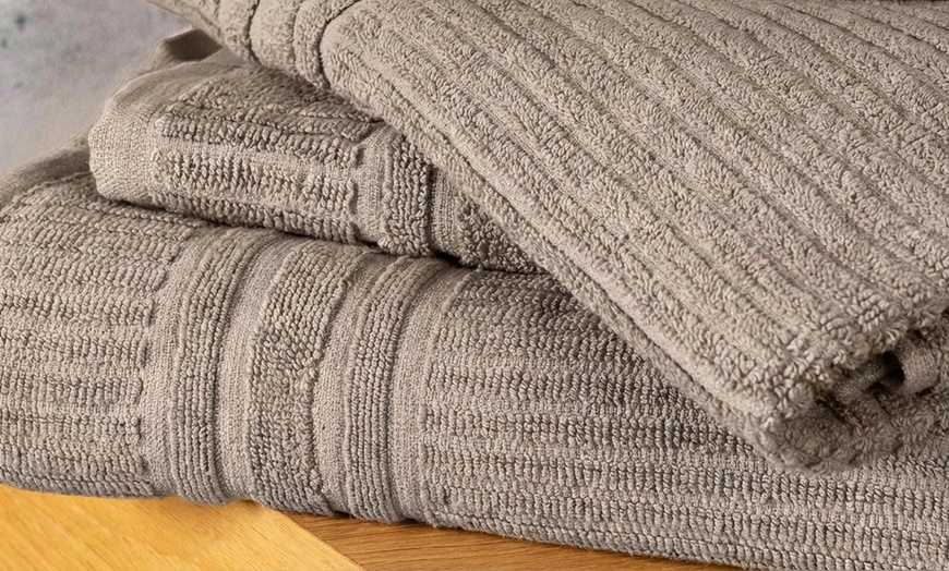 Image 28: Ensemble de 5 serviettes en coton