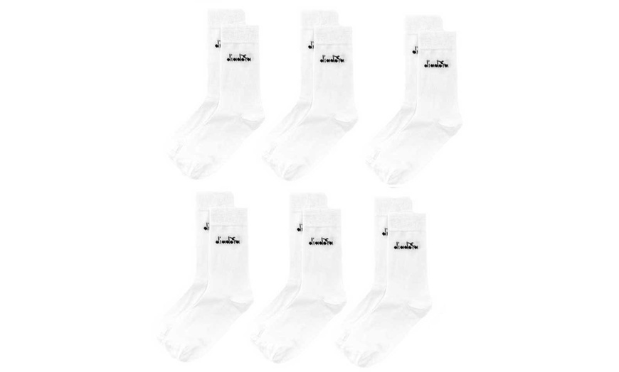 Image 11: Fino a 9 paia di calze in cotone unisex Diadora