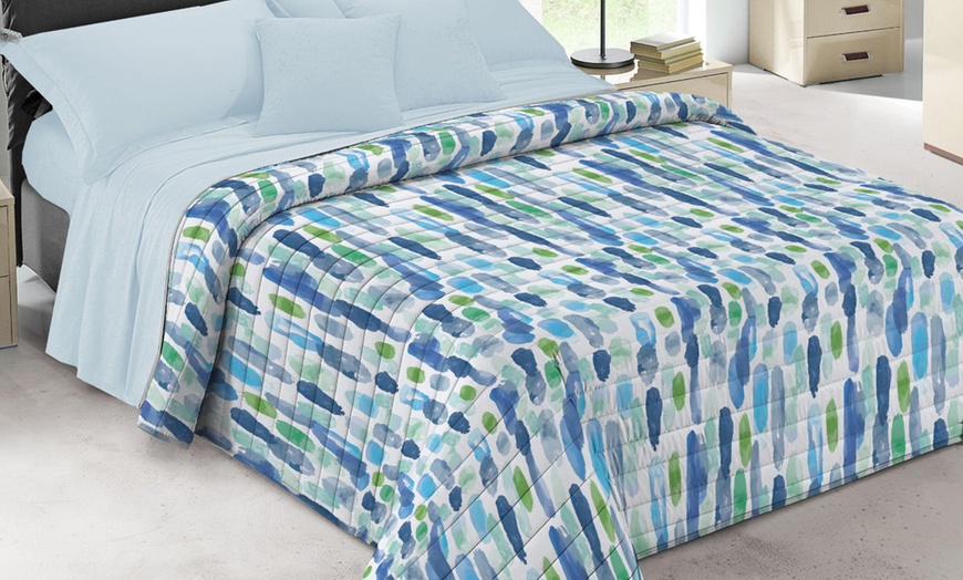 Image 10: Trapuntino estivo in microfibra Made in Italy