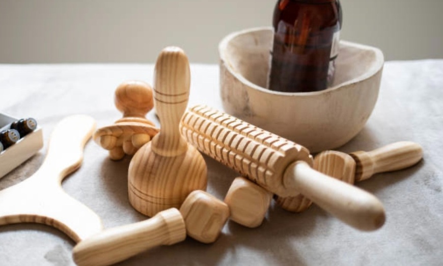 Image 4: Wood Therapy Massage: 30 / 60 Min for One Area or 90 Min for Full Body