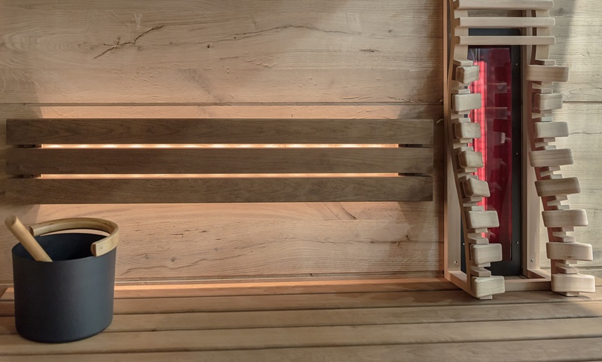 Image 2: 50-Minute Sauna Sessions for One or Two, or One Month Unlimited Pass 