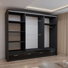 Image 9: Sycylia Sliding Mirror Door Wardrobe