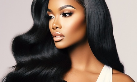 The Chic-Press Signature: Silk Press with Premium Shampoo & Conditioner - EVERYTHING CHIC