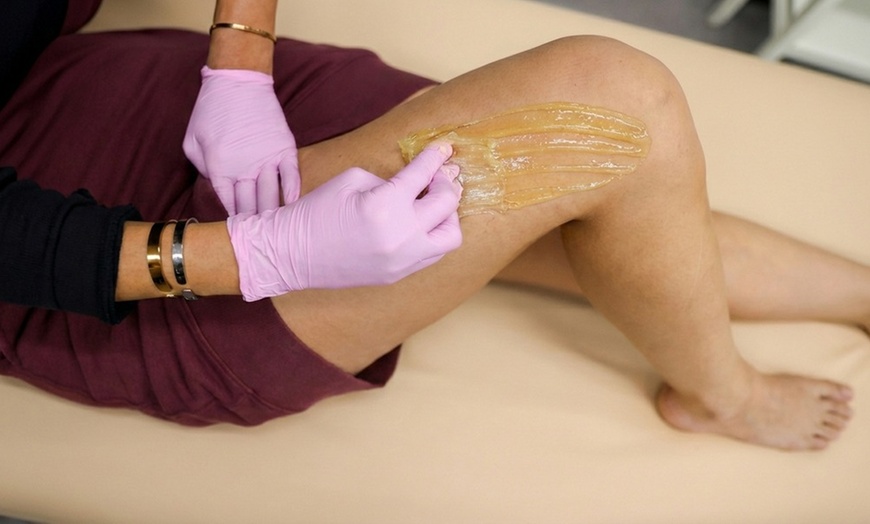 Image 2: Women’s Brazilian & Leg Sugaring Options