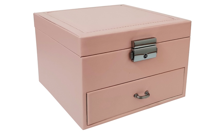 Image 1: Boite à bijoux avec 2 compartiments SC Crystal