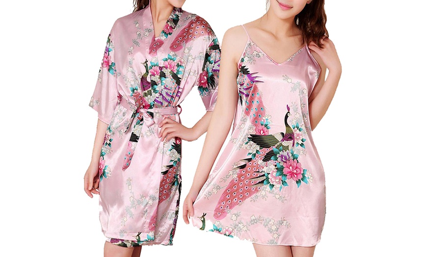 Image 2: Two-Piece Kimono Set