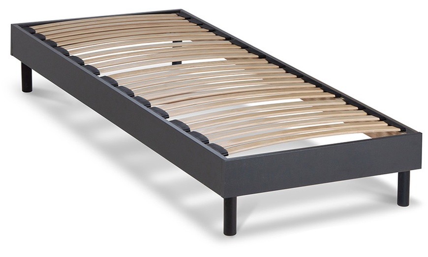 Image 15: Sommier en bois avec bi-lattes, lattes flexibles, Maison Aubertin 