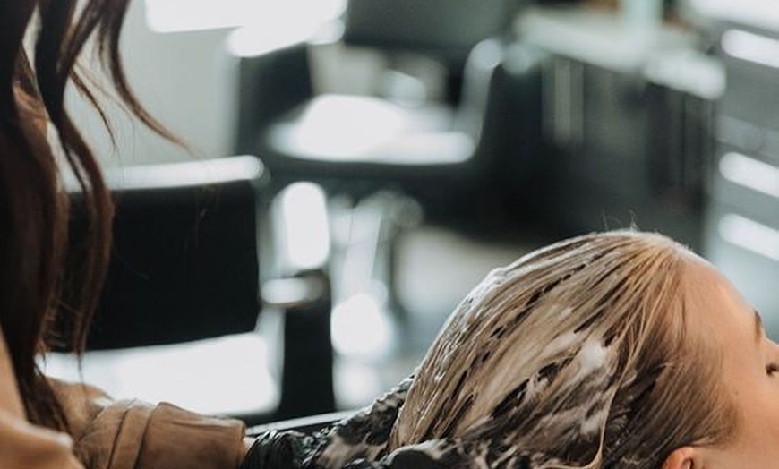 Image 7: Haircut with Highlights at On Point Hair, Beauty & Aesthetics 