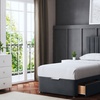 Image 8: Amelia Panel Divan Bed with Optional 2 or 4 Drawers
