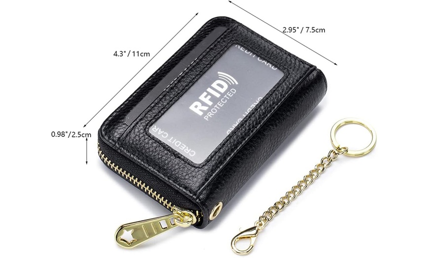 Image 6: 1x oder 2x Echtleder-Geldbeutel