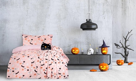 Smart Living Animal Print and Ikat Duvet Cover with Pillowcases - Image 3