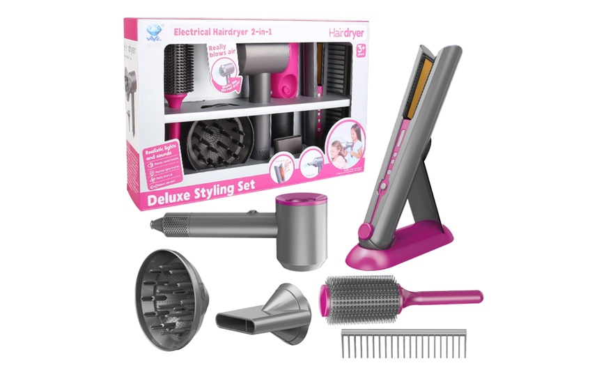 Image 6: Ultimate Hair Styling Set, Battery Powered Fun for Kids
