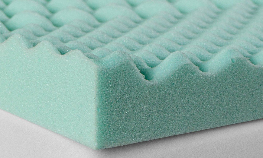 Image 3: Topper de espuma viscoelástica de 5 zonas, 5 cm