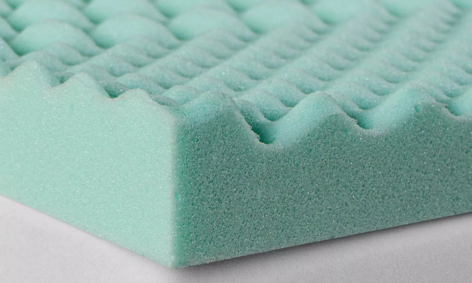 Topper de espuma viscoelástica de 5 zonas, 5 cm