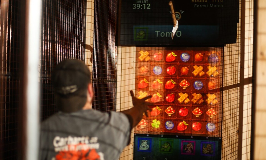 Image 3: Enjoy & Explore One-Hour Axe Throwing Experience for Up to Six People