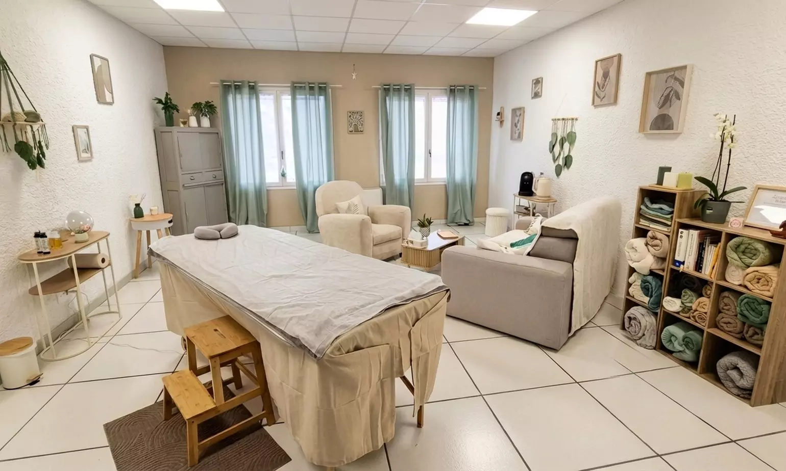 Détente ciblée : massage dos, jambes ou corps