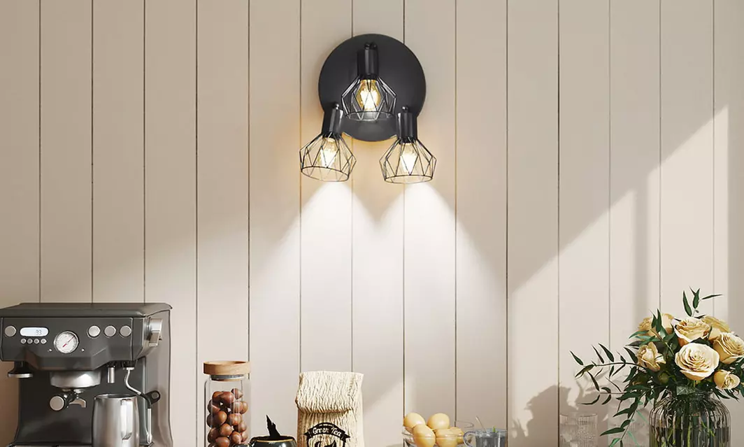 Emitto 3-Way and 4-Way Vintage Industrial Spotlight