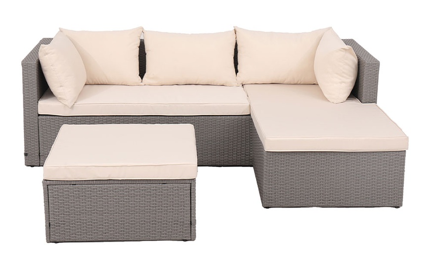 Image 2: Set Salotto da Esterno 5 posti Shally Dogan in Polyrattan