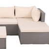 Image 2: Set Salotto da Esterno 5 posti Shally Dogan in Polyrattan disponibile in tre colori